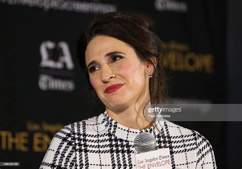 Actress Michaela Watkins Attends The Screening And Qanda Of Hulus New