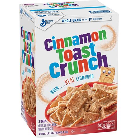 Cinnamon Toast Crunch Cereal Caja De 495 Onzas Vevo