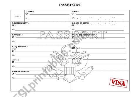 Fake Passport Template Masaka Luxiarweddingphoto Com
