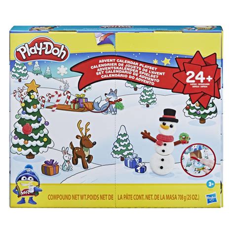 Play Doh Advent Calendar Toy For Kids 3 Years And Up With Over 24