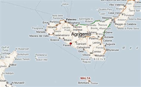Agrigento Map