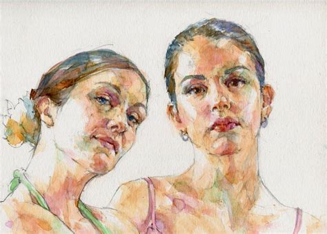 Quick Sketch Portraits — Pam Wenger Watercolors Portraiture Painting