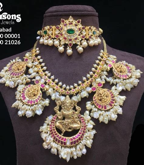 Lakshmi Guttapusalu Kundan Choker By Amarsons Jewellery Designs