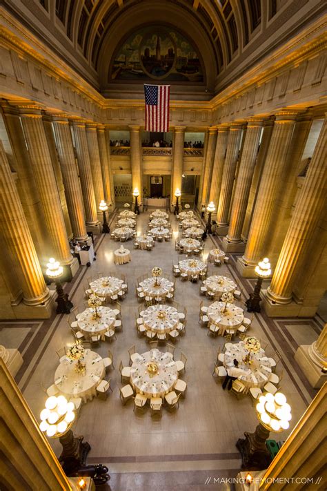 A guide to cleveland wedding venues. Nicci + Nick // City Hall Ball - Making the Moment Photography