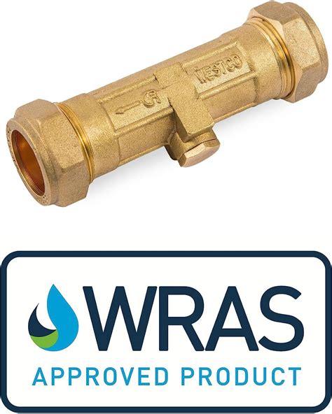 15mm Dzr Double Check Valve Wras Approved Compression Non Return