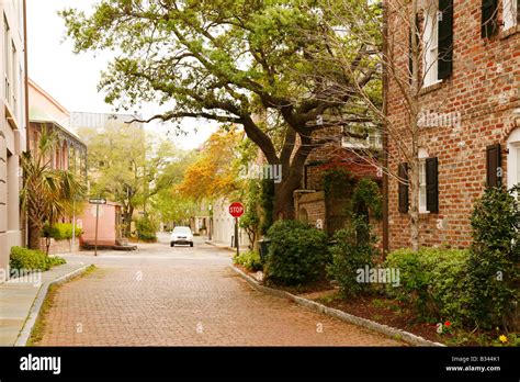 French Quarter Of Charleston South Carolina Stock Photo Alamy