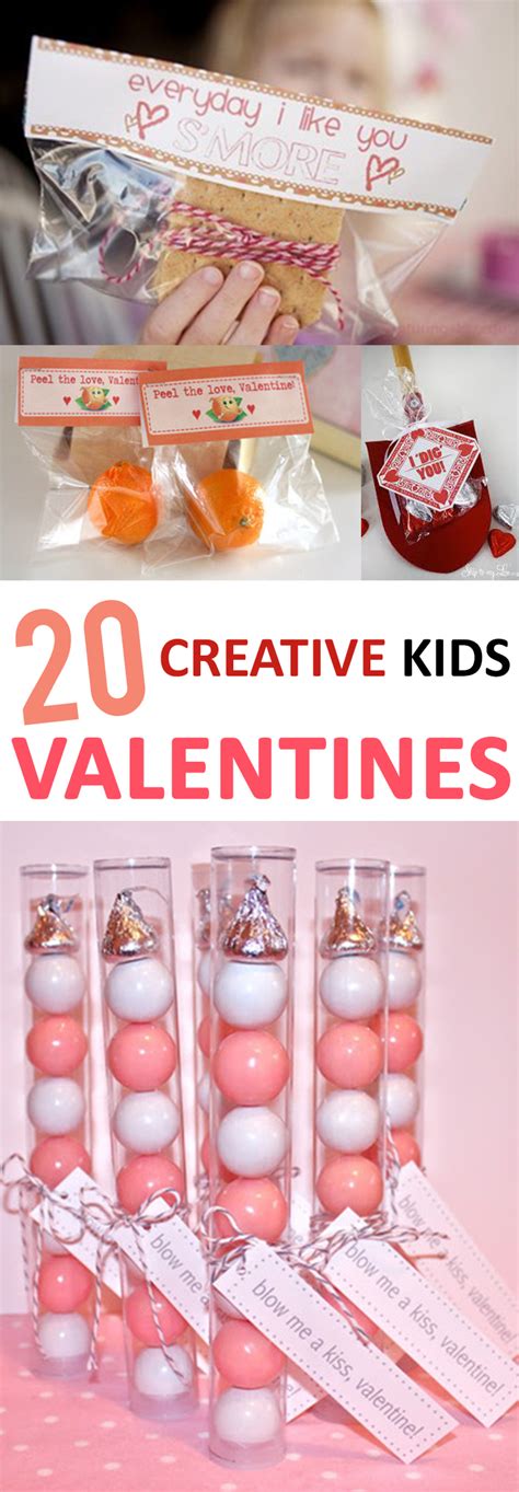 Maybe you would like to learn more about one of these? 20 Creative Kid's Valentines