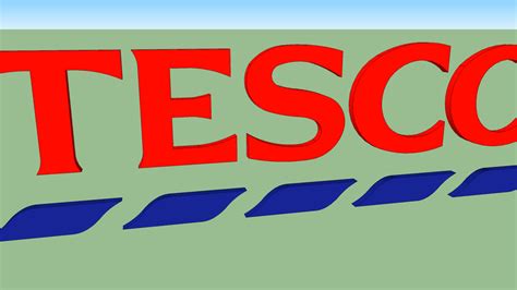 Tesco Logo 3d Warehouse