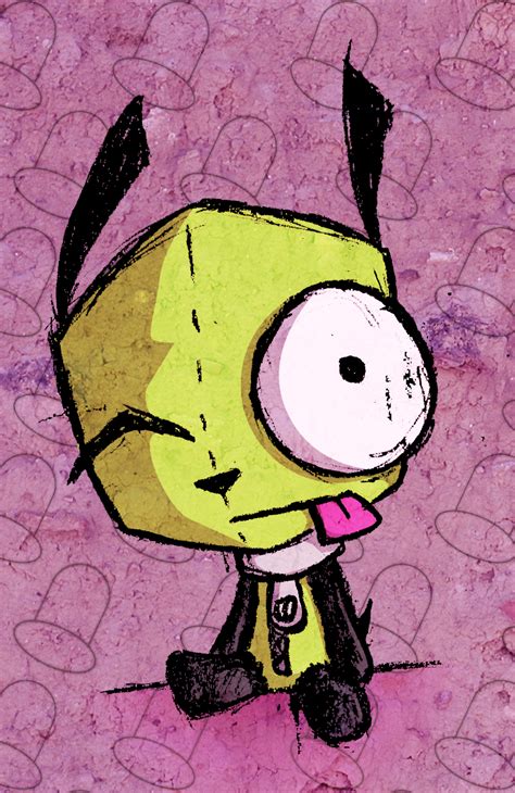 Invader Zim Characters Cute Drawings Girly