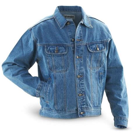 RJK30VI Wrangler Rugged Wear Denim Jacket New W Tags For Sale Online
