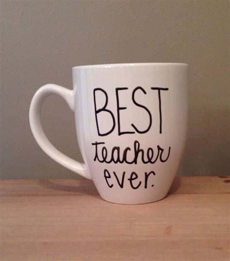 Best Teacher Ever Mug T For Teacher End Of The Year T Etsy