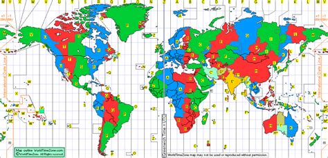 World Time Map World Maps