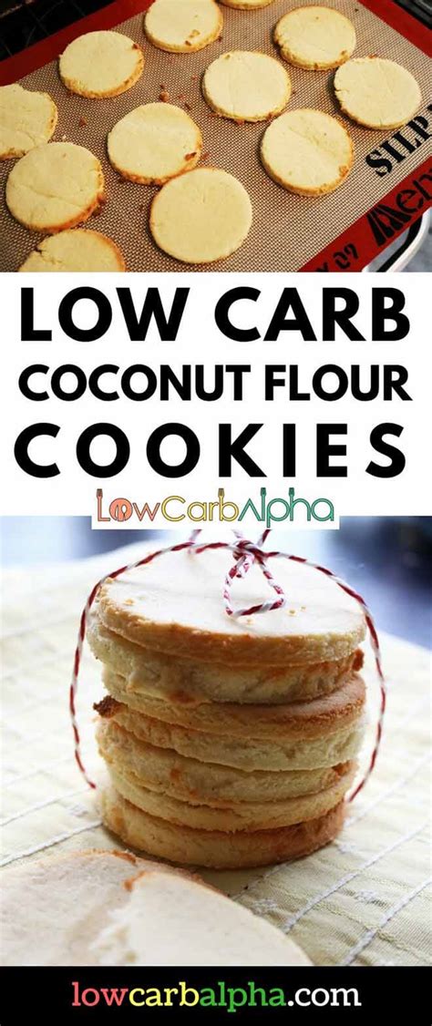 Low carb sugar cookies by highfalutin' low carb 2 cups almond flour 1/4 cup coconut flour 1 scoop (3 tbsp) perfect keto collagen (or 1 tbsp unflavored gelatin) 1/2 c. Low Carb Coconut Flour Cookies | Recipes for a Ketogenic Diet