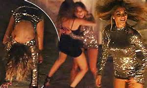 Nicole Scherzinger Flashes Her Knickers While Twerking With Pajtim