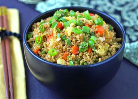 Quinoa Fried Rice Recipe Get Fit Now
