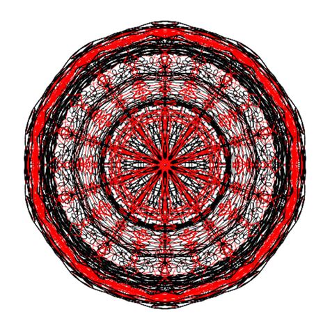 Doily Red And Black By Froggyartdesigns On Deviantart