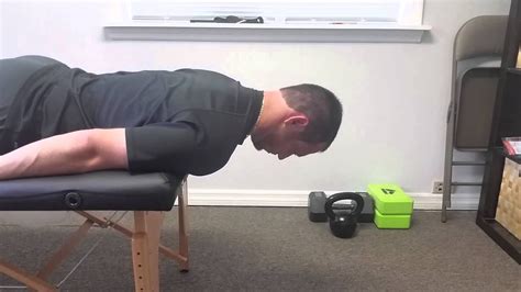 Prone Neck Retraction With 5 Sec Iso Hold Pursuit Physical Therapy Youtube