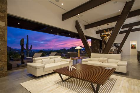 Tusayan Scottsdale Contemporary Living Room Phoenix By Sever