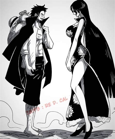 Luffy X Hancock I Am Back Hancock By Lrowling On Deviantart One Piece Comic Luffy And