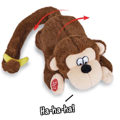 Laughing Out Loud Animated Plush Monkey Toy Funny T Idea For Kids