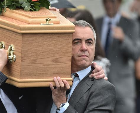Cold Feet star James Nesbitt tells mourners his dad was a 'great