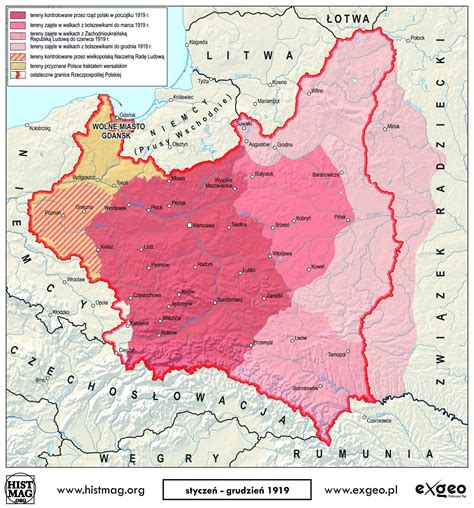 Te Mapy Pokazują Jak Polska Odzyskiwała Niepodległość Mapy