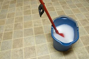 It is a good choice for homeowners who want style and appeal, without paying a premium. Cleaning a Vinyl Floor