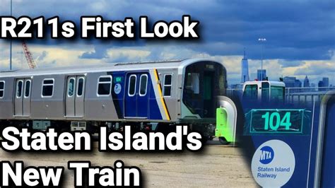 Staten Islands New Train Cars Have Arrived R211s Sir Version First
