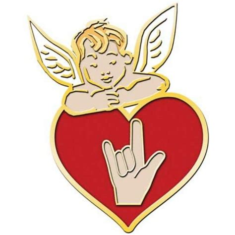 Ily Angel Asl Sign Language Christmas Drawing Simple Signs