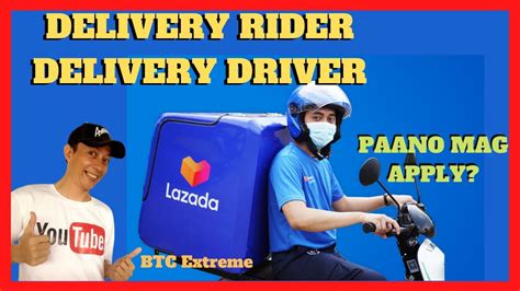 How To Apply Lazada Delivery Rider Driver Youtube