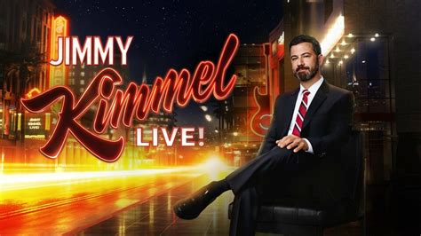 jimmy kimmel live abc talk show where to watch