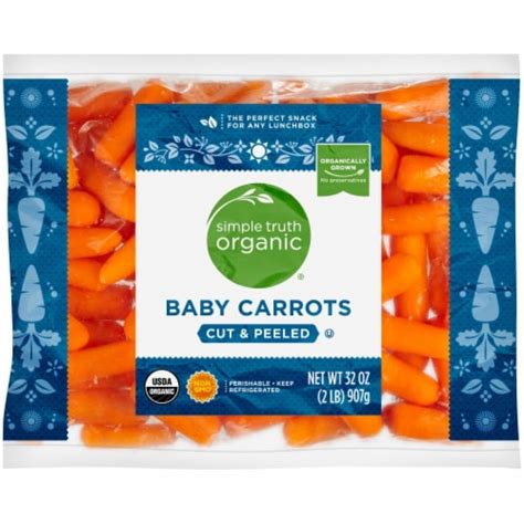 Simple Truth Organic Baby Carrots Bag 2 Lb Kroger