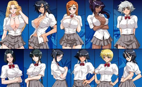 Oppai Anime Bleach Size Chart