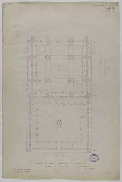 Sultan Ahmed Mosque Plan