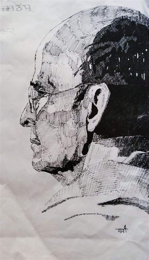 The Sketch Of Indian Freedom Fighter Vir Savarkar Pencil Sketch Pencil Drawings Indian