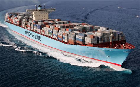 Wallpaper Sea Vehicle Arctic Container Ship Maersk Line Oil