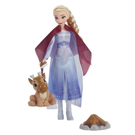 Disneys Frozen 2 Elsas Campfire Friend Elsa Doll With Dress Baby