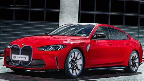 Bmw I4 Electric Car Tuned By The M Division Gets Rendered