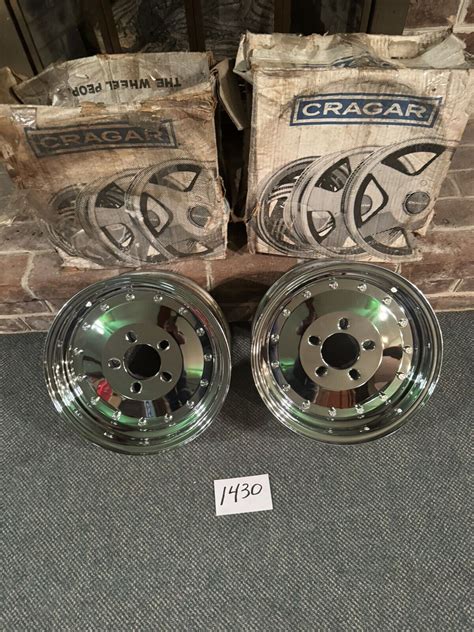 14 X 6 NOS Cragar SS T Wheels New In Box Never Installed Dated 1992 EBay
