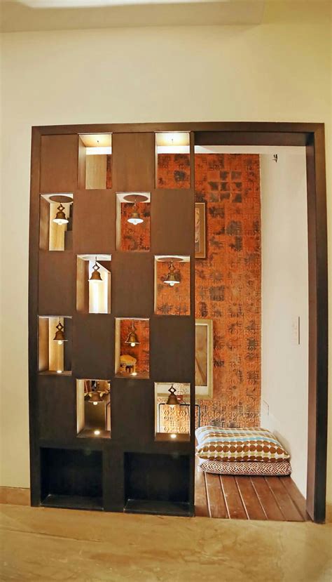 Pooja room designs or corners are important part of most of the indian houses where the idols, lamps, flowers and other sacred paraphernalia are utilised to decorate the space. Pooja room | Room door design, Pooja room door design ...