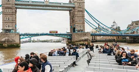 London River Thames Hop On Hop Off Sightseeing Cruise Getyourguide