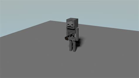 Minecraft Skeleton Walk Animation Youtube
