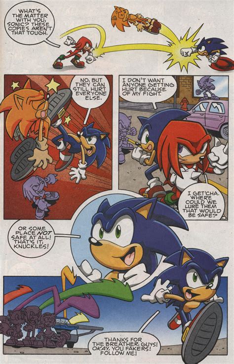 Read Online Sonic X Comic Issue 25