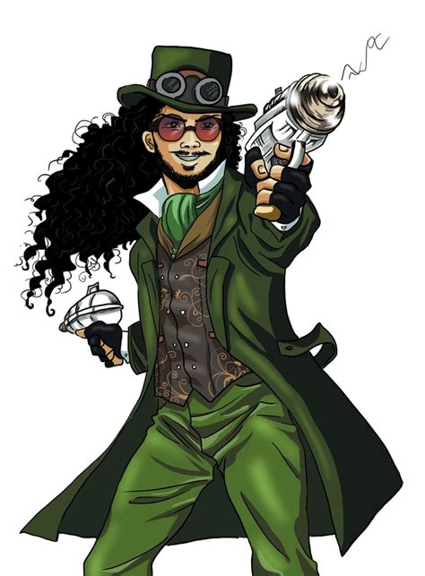 Steampunk Character Drawings