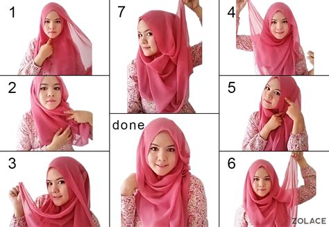Semua tutorial cara memakai shawl cantik ni aku cilok kat facebook. Cara Memakai Tudung Bawal Untuk Pengantin - Cara Pakai ...