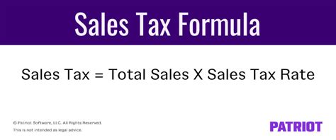 How To Calculate Sales Tax Definition Formula And Example