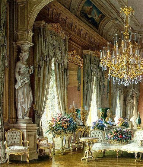 Interiors Of The Stieglitz Mansion By Luigi Premazzi 1869 71 Palace