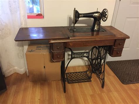 Diy Vintage Singer Sewing Machine Table