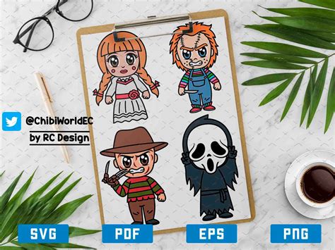 Baby Horror Characters Svg Horror Movie Killers Svg Etsy