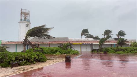 Hurricane Grace Isla Mujeres South Point Youtube